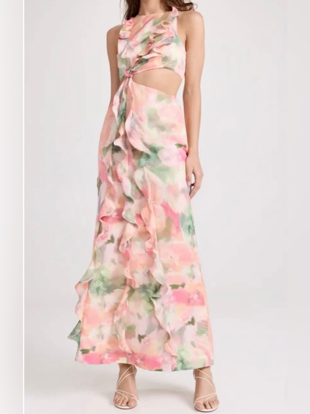 Significant Other Rey Floral Sleeveless Maxi Dress
